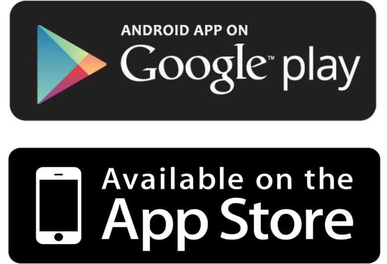 logo app store y google play
