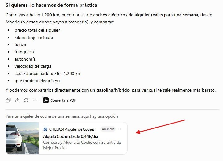anuncio en chatgpt